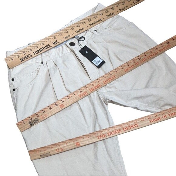NWT OneTeaspoon Nashville Cream Smiths low waist wide leg jean 22582 size 30 - Picture 3 of 11